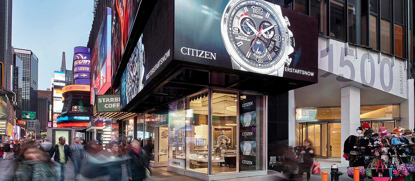 High-end watch flagship store showcase project in the United States