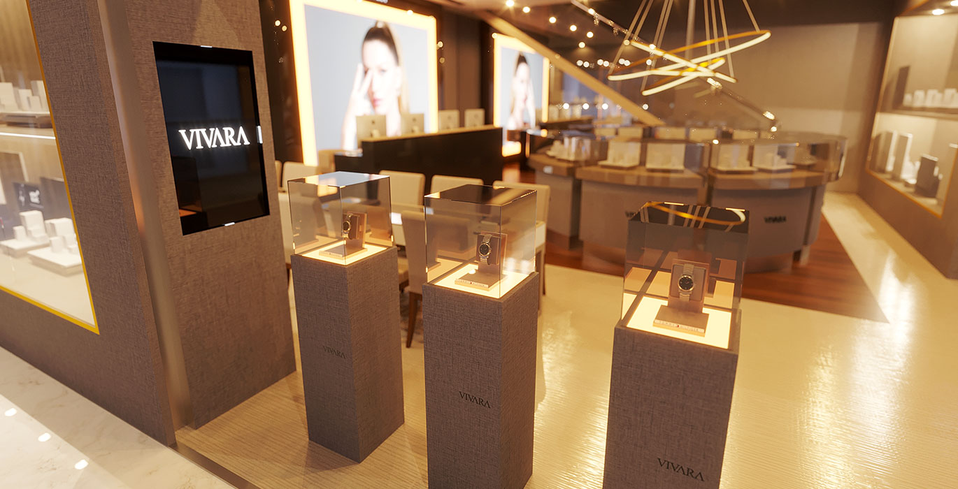 【New】Watch and Jewelry Retail Store Showcase Project