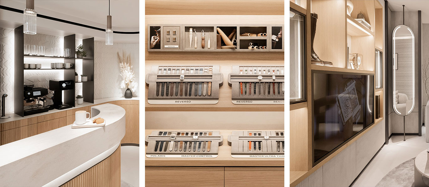 【USA】High-end watch chain store showcase project
