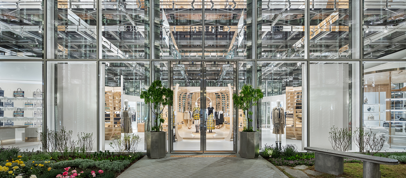 【Korea】Luxury brand showroom display cabinet design customization project