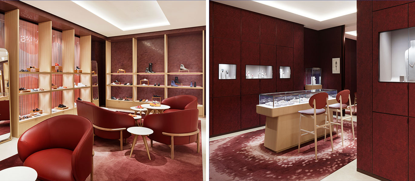 【Japan】Luxury retail store showcase customization project