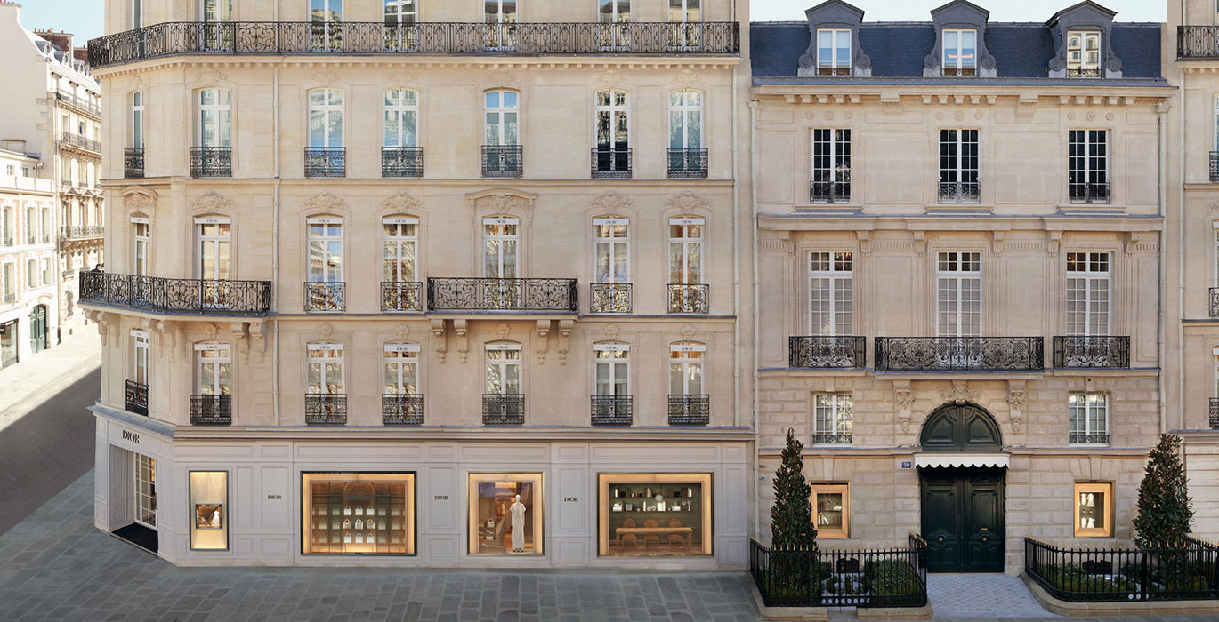 【France】Famous luxury retail store architectural showcase project