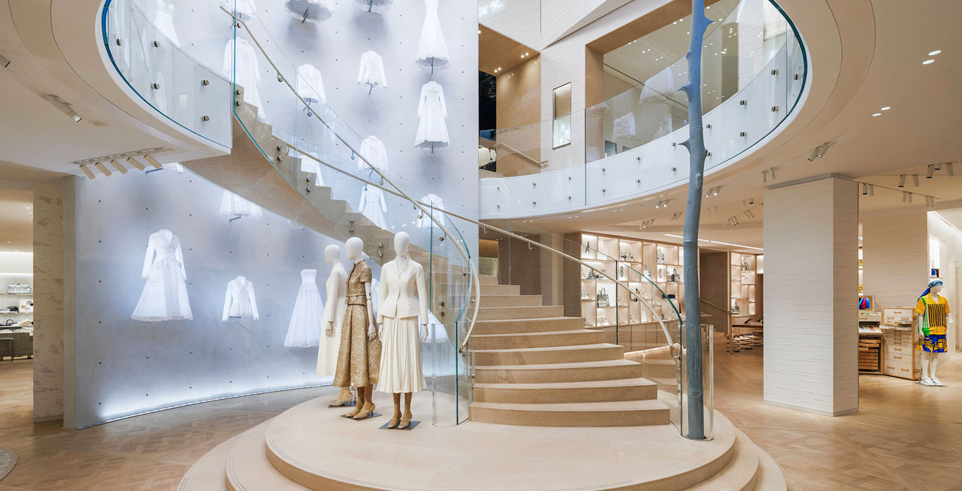 【France】Famous luxury retail store architectural showcase project