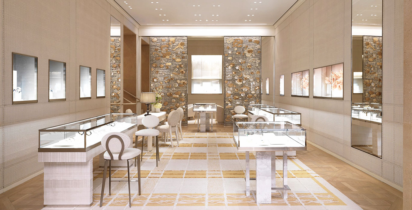 【France】Famous luxury retail store architectural showcase project
