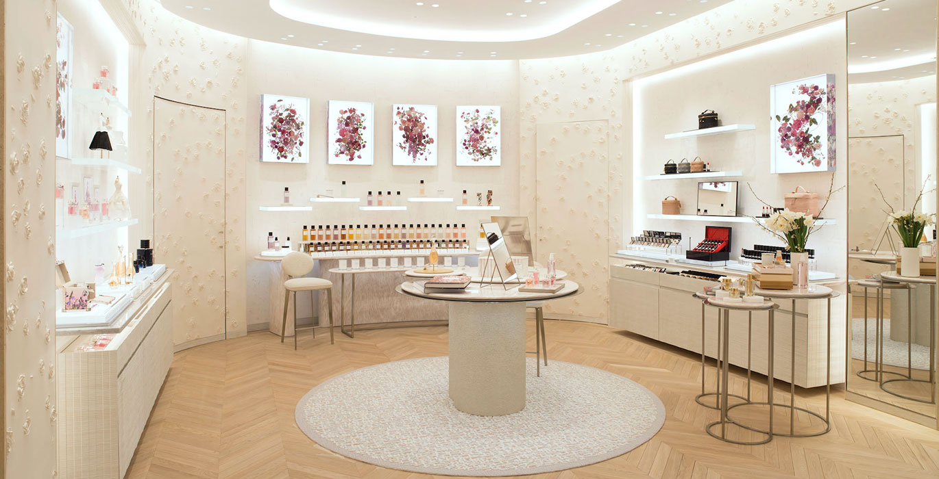 【France】Famous luxury retail store architectural showcase project