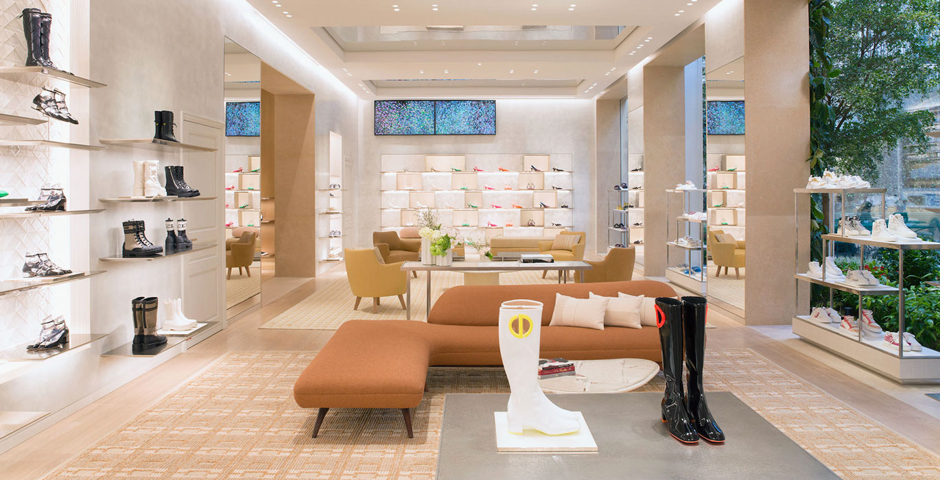 【France】Famous luxury retail store architectural showcase project