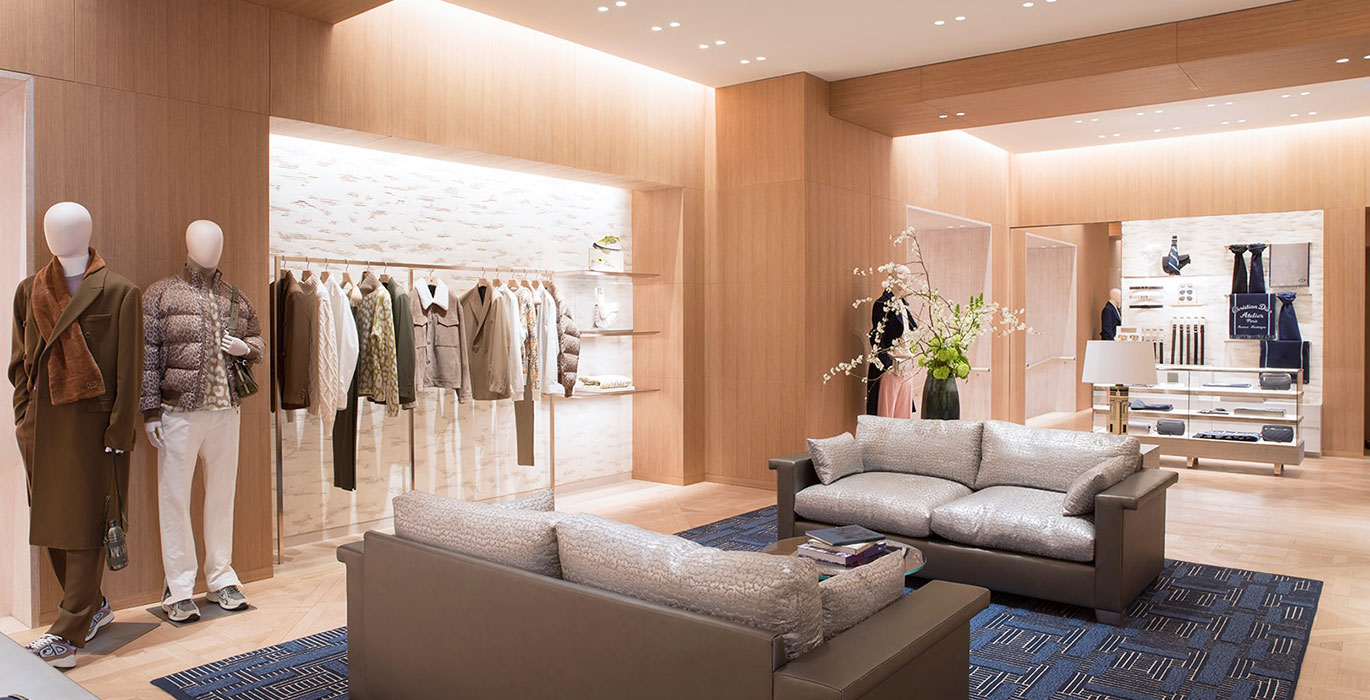 【France】Famous luxury retail store architectural showcase project