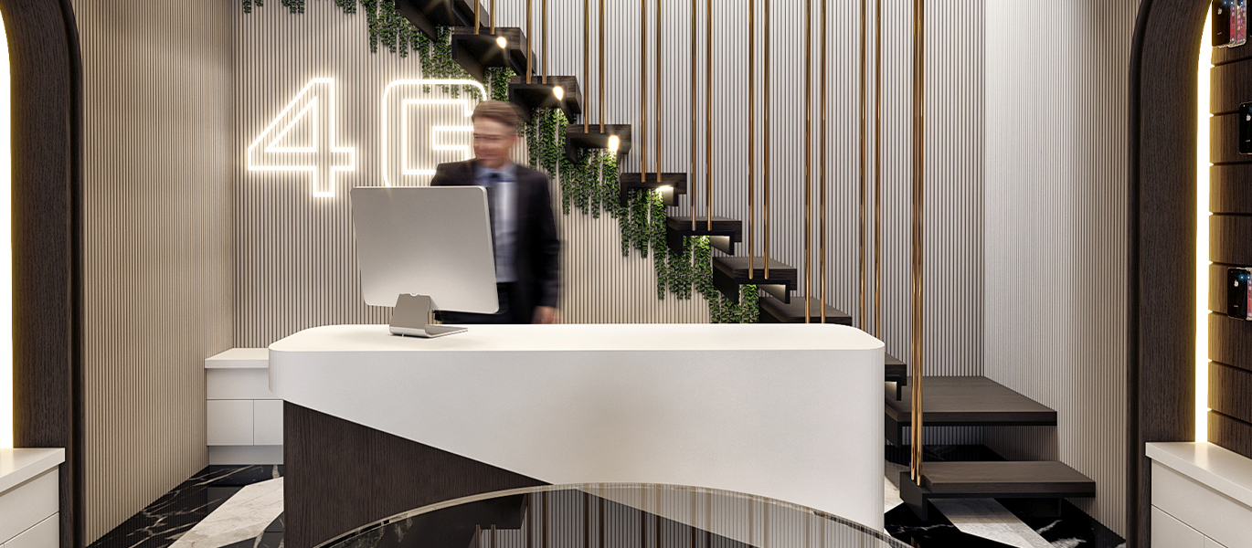 【Malaysia】Small high-end brand digital retail store showcase project