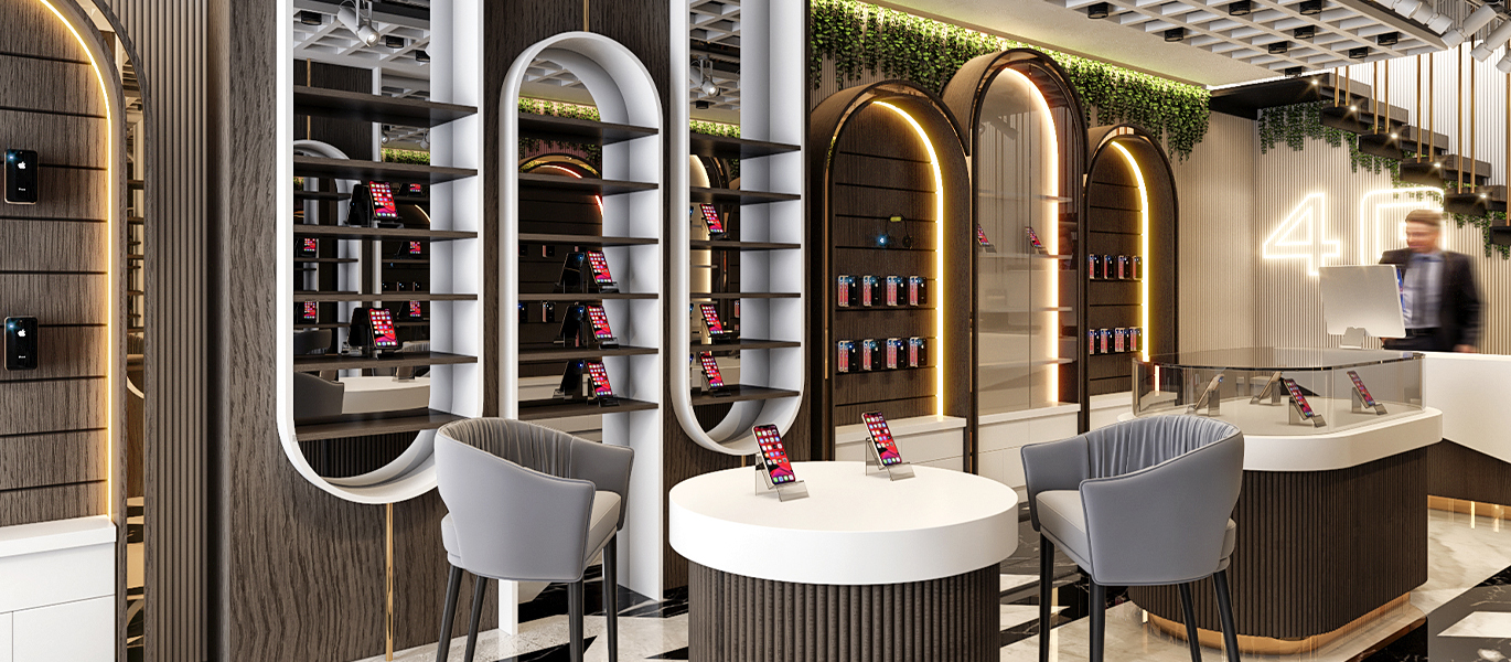 【Malaysia】Small high-end brand digital retail store showcase project