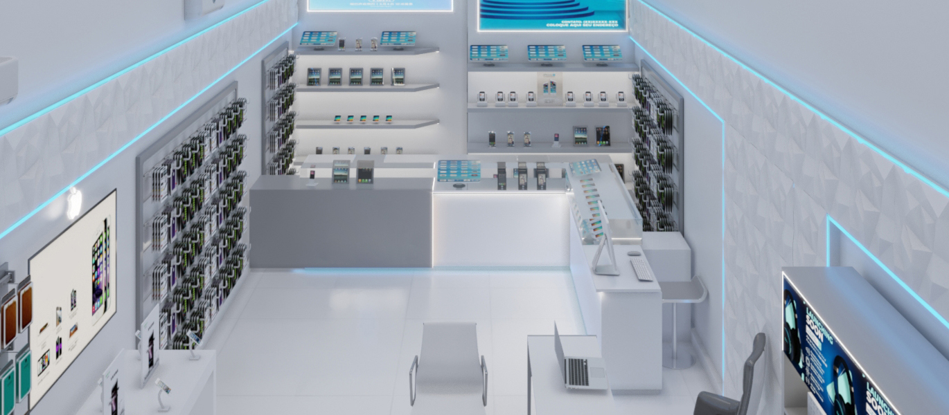 【Singapore】Branded Mobile Phone & Accessories Retail Store Showcase Project