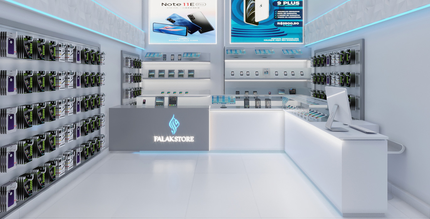 【Singapore】Branded Mobile Phone & Accessories Retail Store Showcase Project