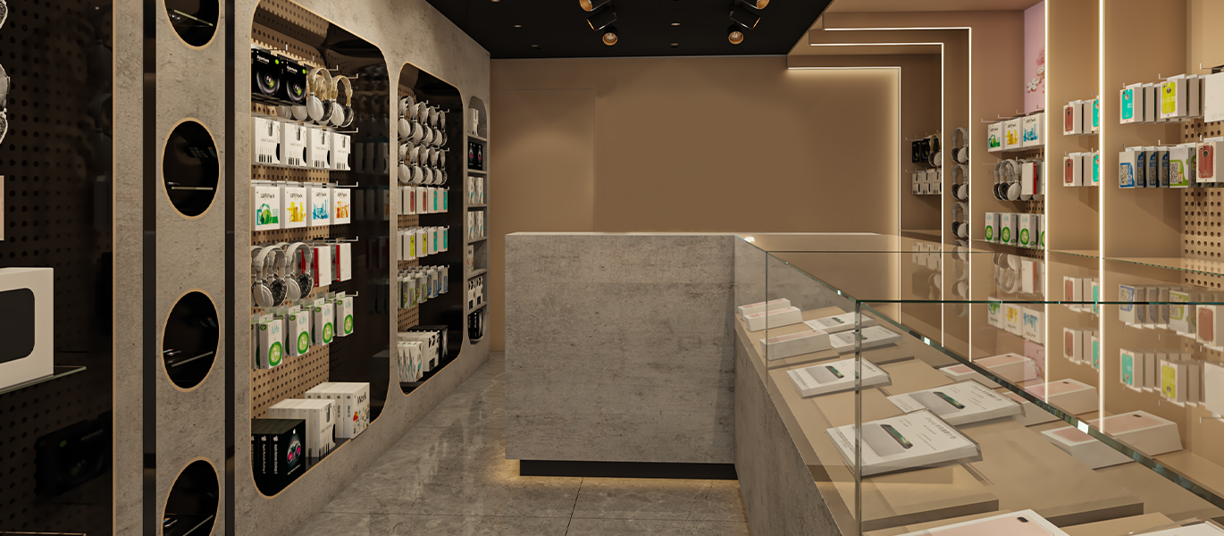 【Mexico】High-end brand mobile phone & digital product store design