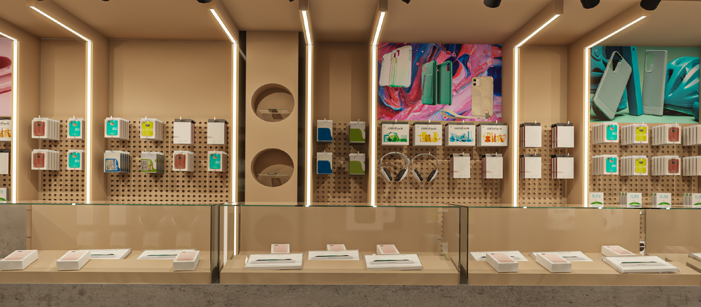 【Mexico】High-end brand mobile phone & digital product store design