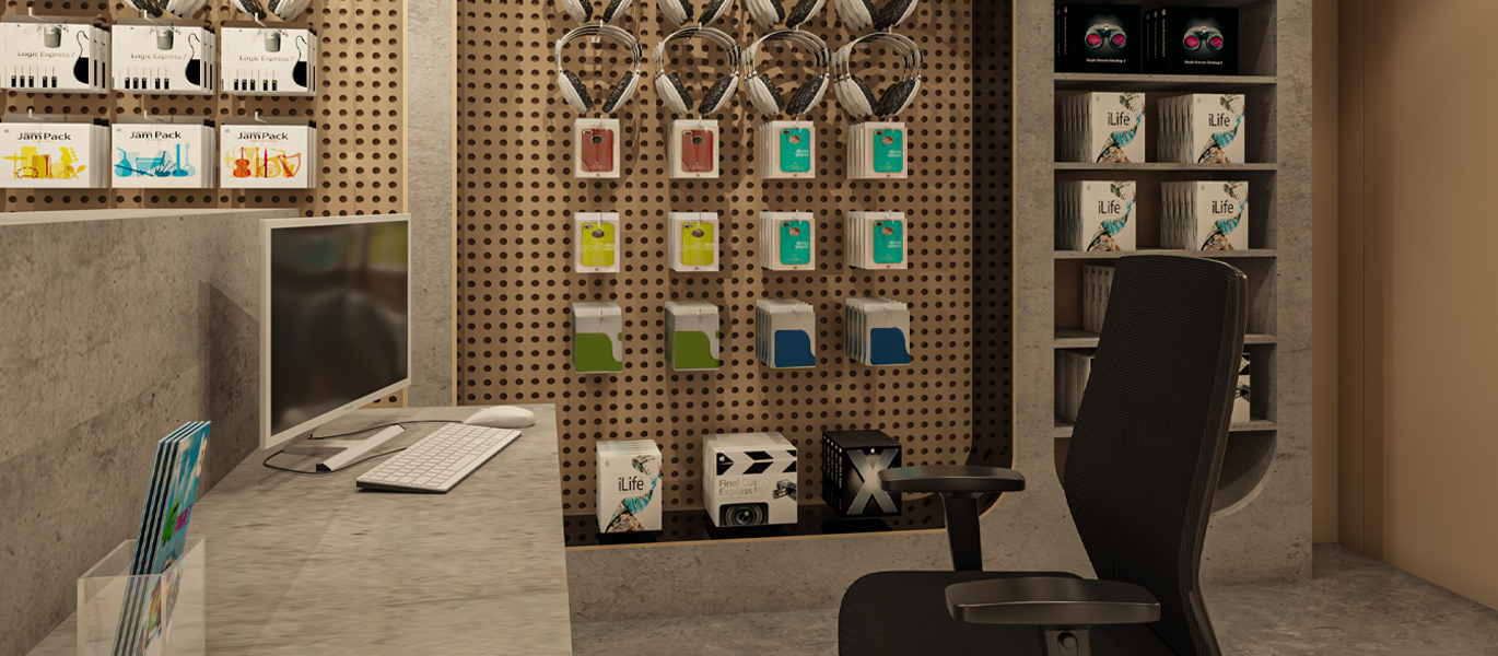 【Mexico】High-end brand mobile phone & digital product store design