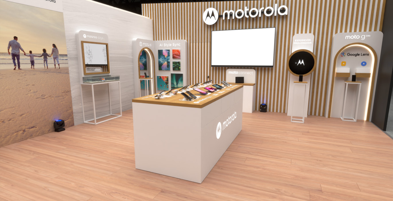 【USA】Branded mobile phone experience kiosk high-end design display equipment