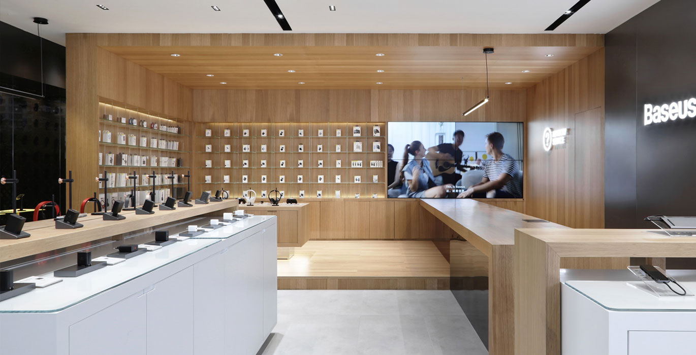 【China】 High-end headphone experience pavilion design and showcase design