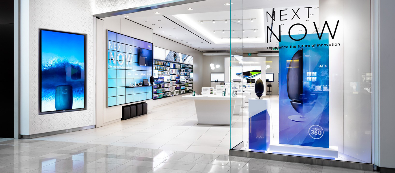 【Canada】Brand mobile phone store renovation and upgrade showcase project