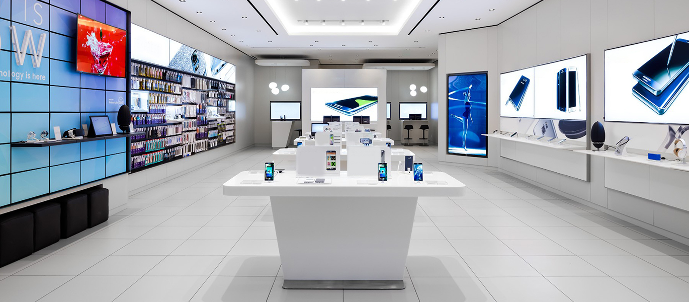 【Canada】Brand mobile phone store renovation and upgrade showcase project