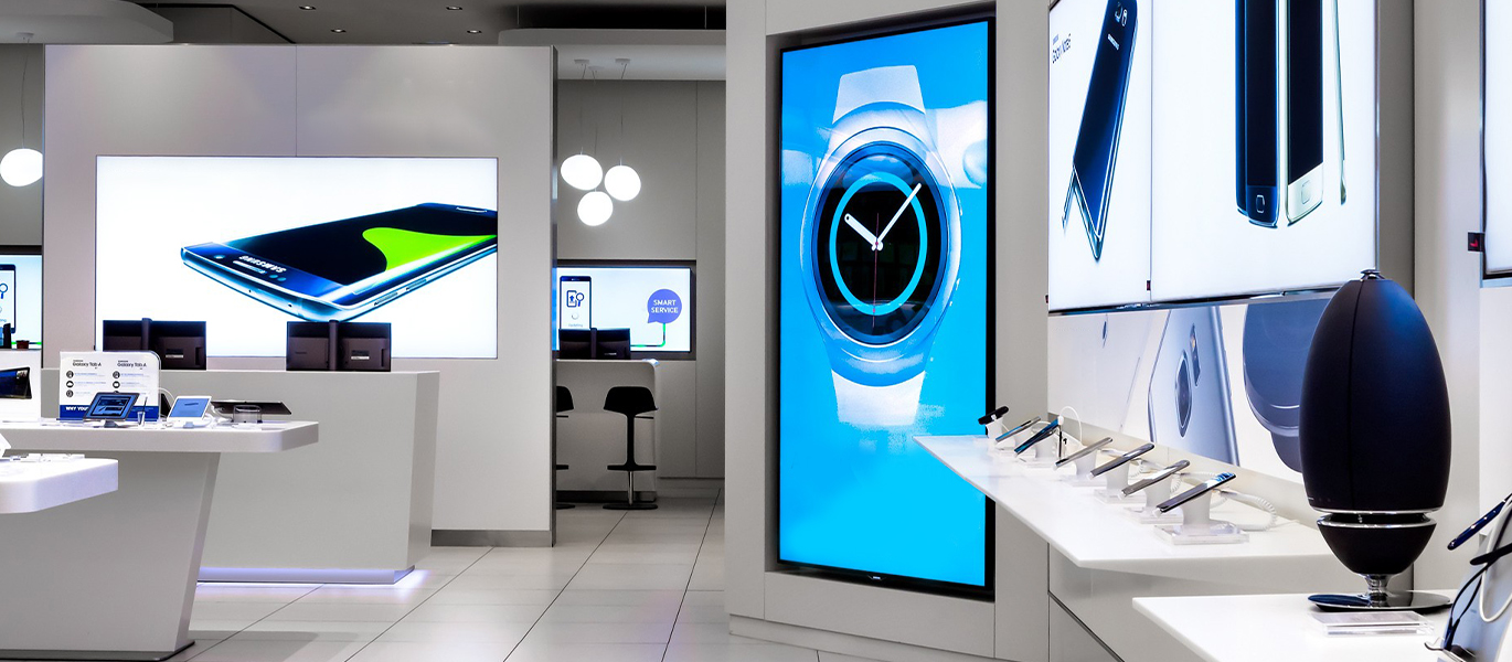 【Canada】Brand mobile phone store renovation and upgrade showcase project