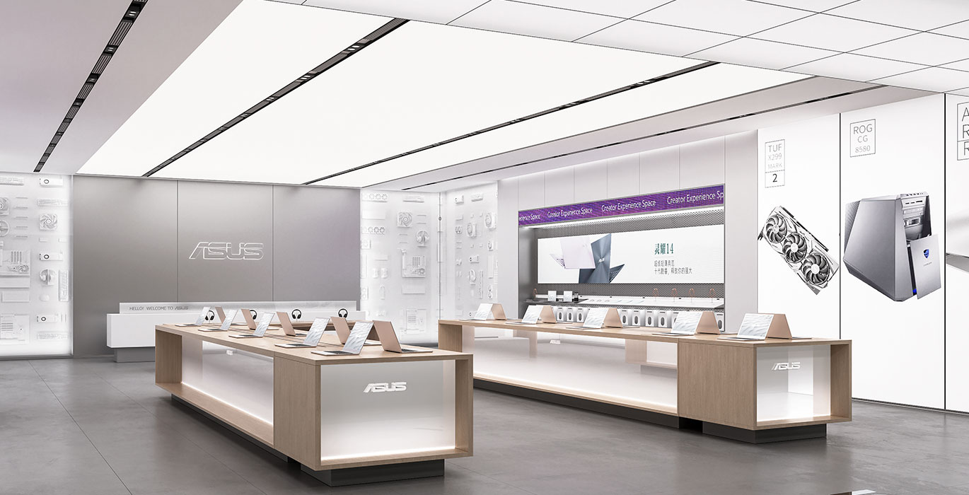 【Shanghai】Brand Computer Retail Store Renovation Design Project