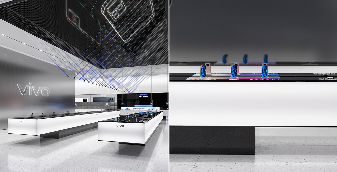【China】Brand mobile phone flagship store new decoration design project