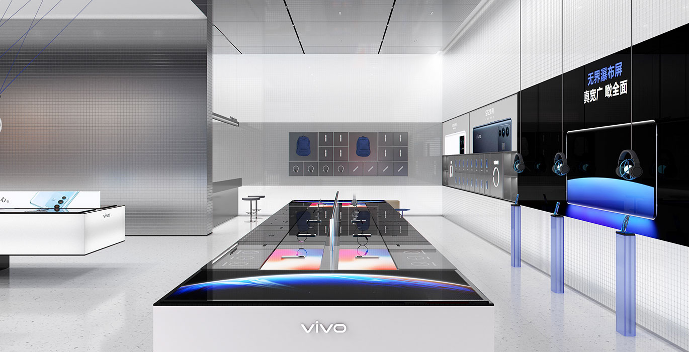 【China】Brand mobile phone flagship store new decoration design project