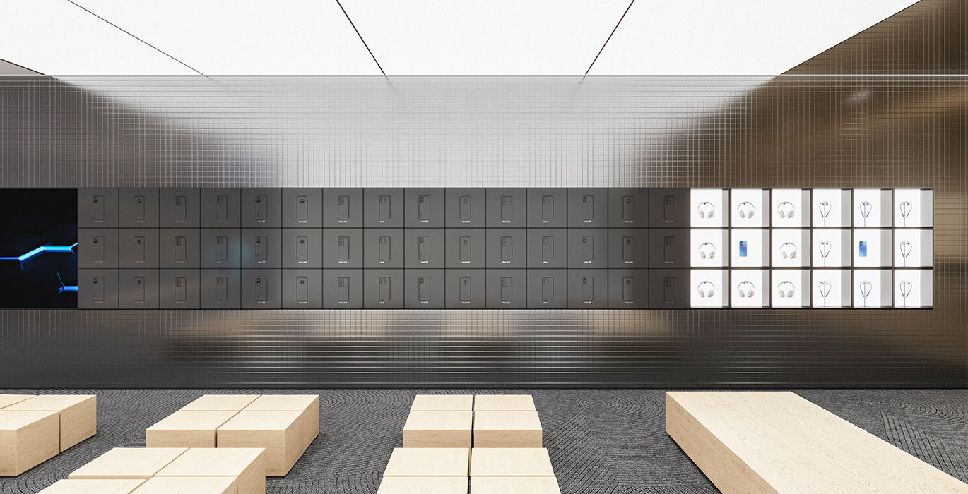 【China】Brand mobile phone flagship store new decoration design project