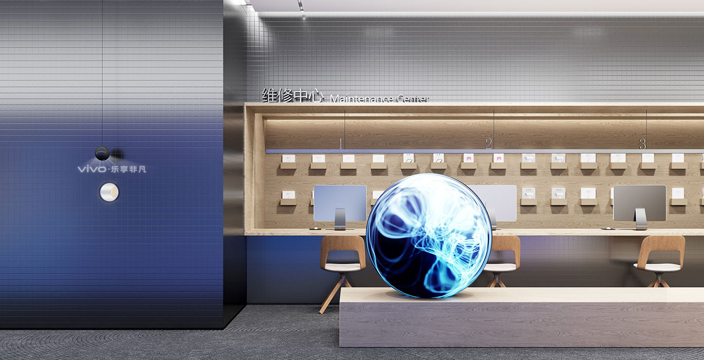【China】Brand mobile phone flagship store new decoration design project