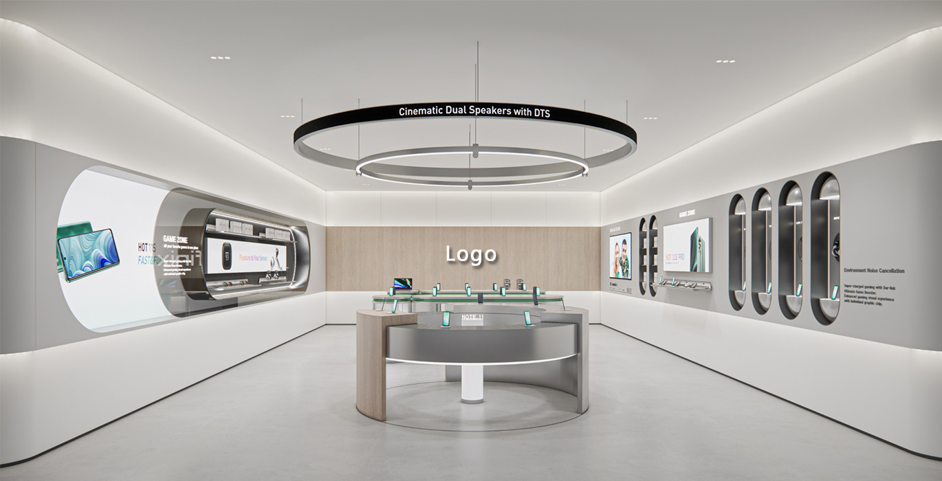 【China】Design of new flagship store for branded mobile phones