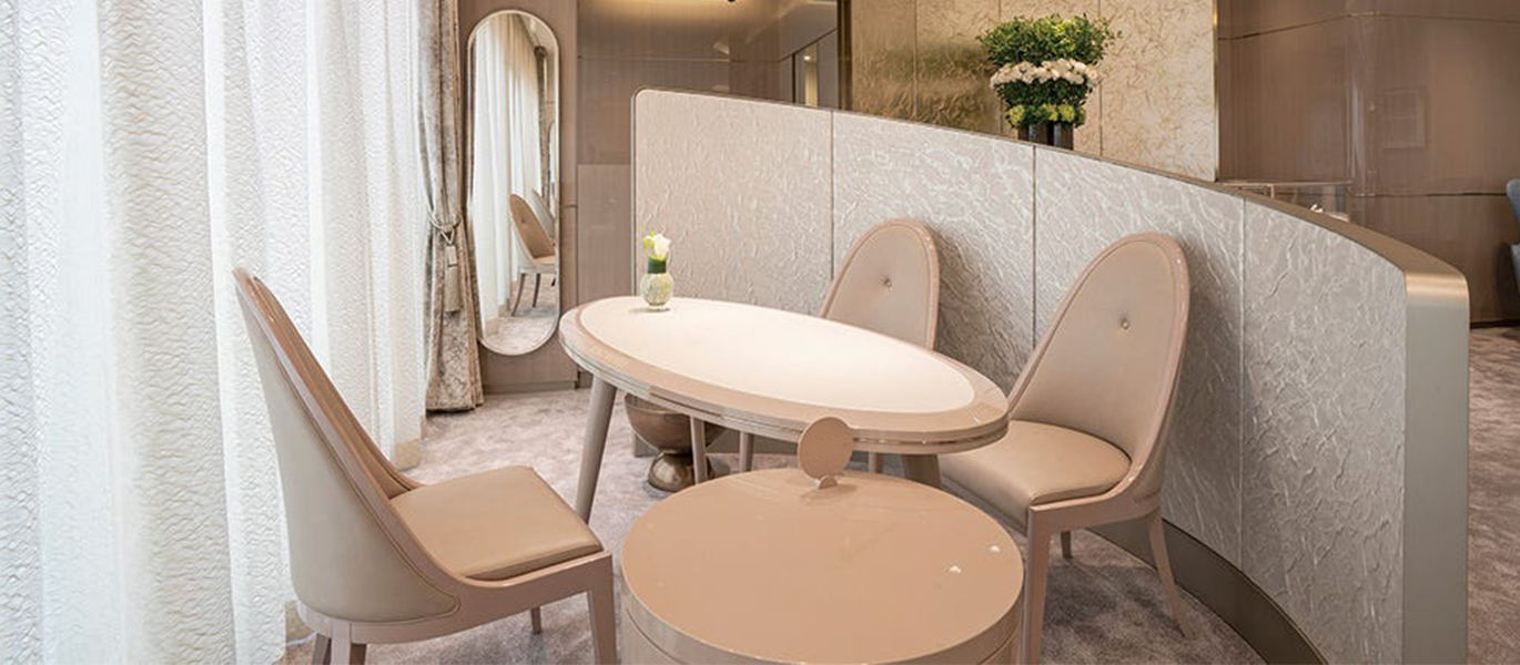 【Japan】Luxury brand jewelry store space showcase customization project