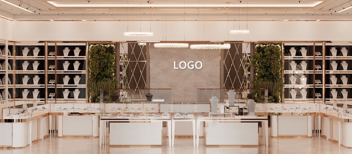 【India】High-end brand jewelry retail store renovation showcase design project