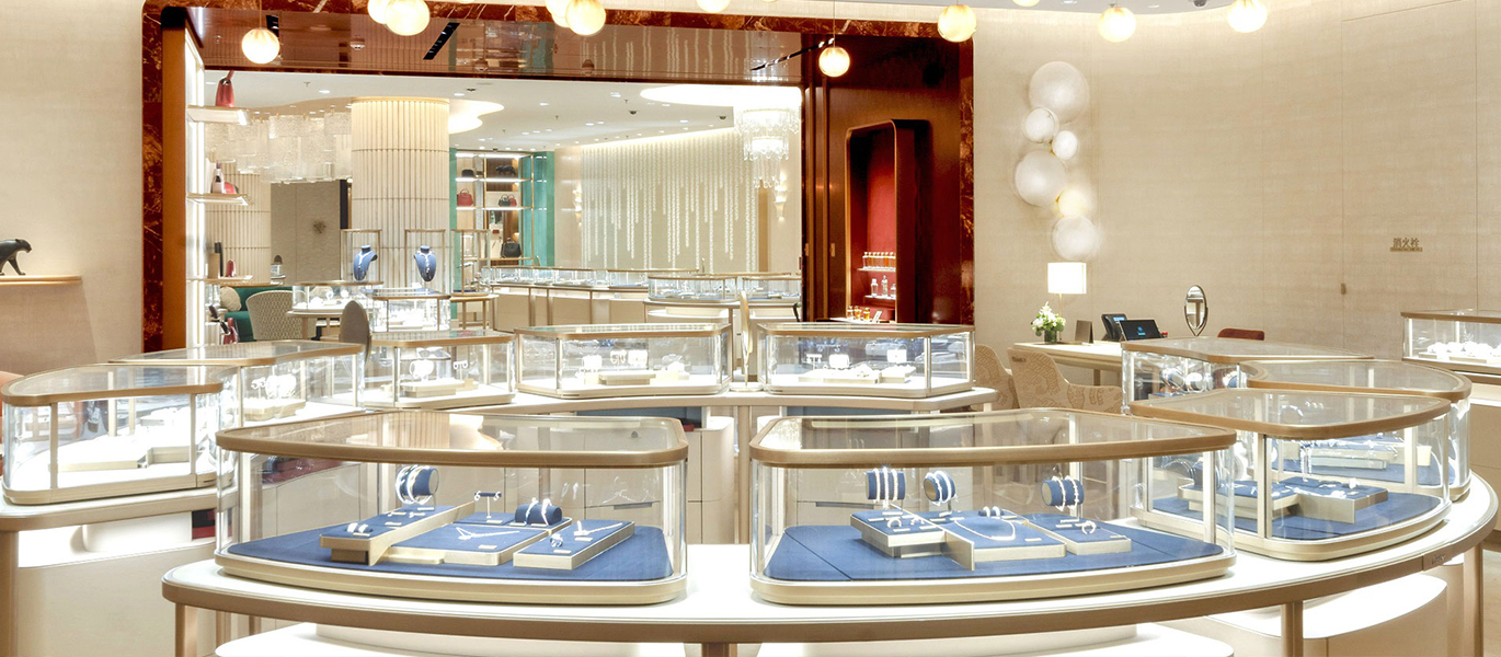 【China】Luxury jewelry brand showcase high-end customization project