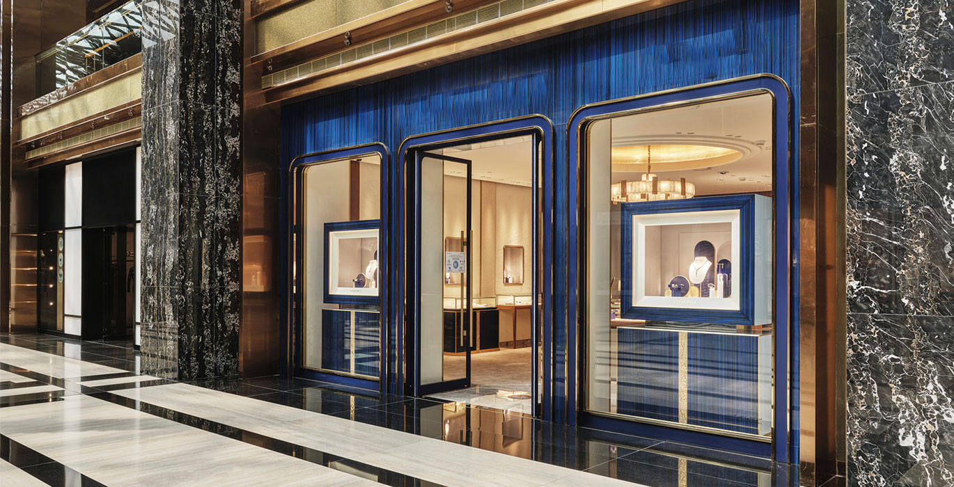 【Latest】High-end Jewelry Diamond Retail Flagship Store Showcase Project