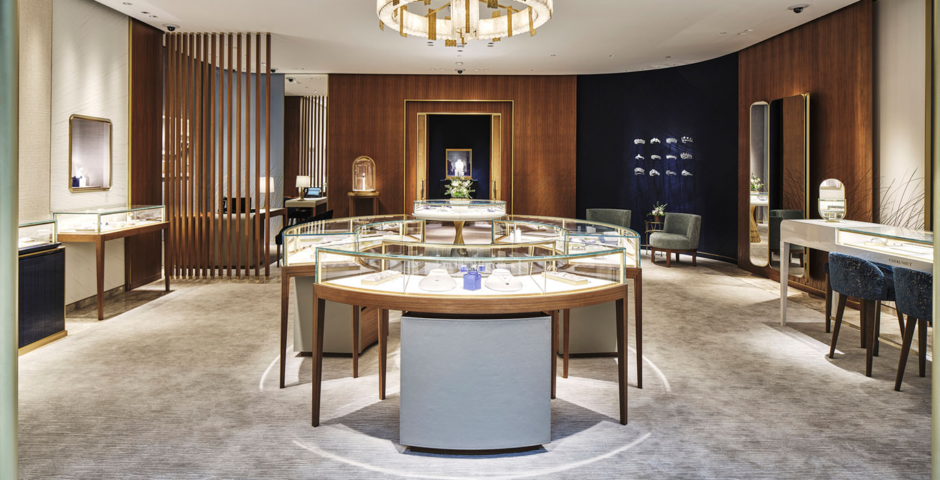 【Latest】High-end Jewelry Diamond Retail Flagship Store Showcase Project
