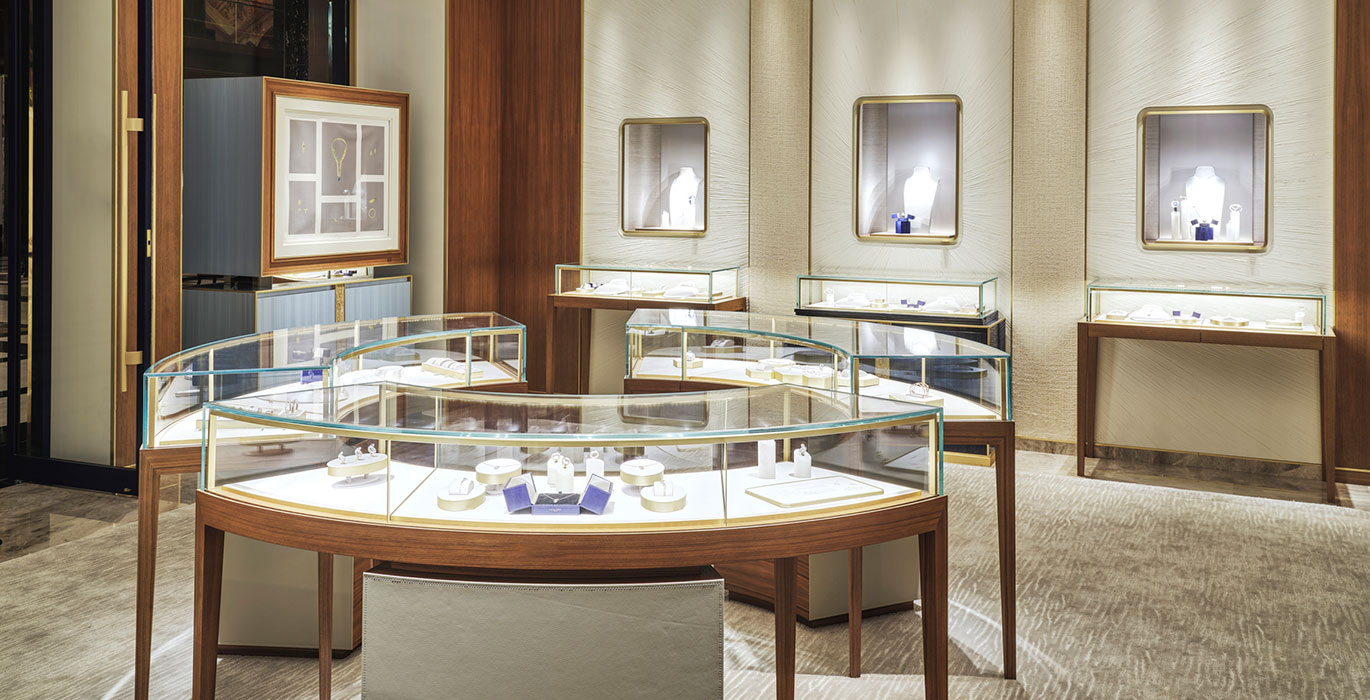 【Latest】High-end Jewelry Diamond Retail Flagship Store Showcase Project
