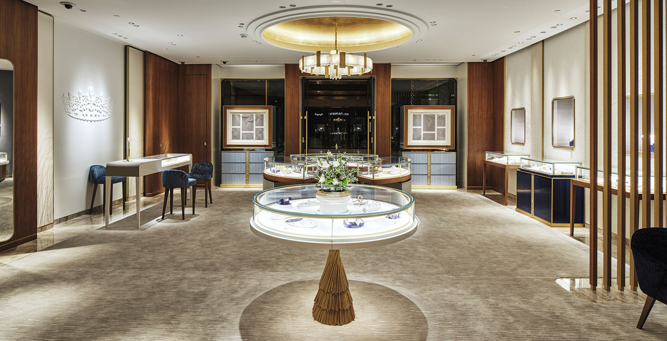 【Latest】High-end Jewelry Diamond Retail Flagship Store Showcase Project