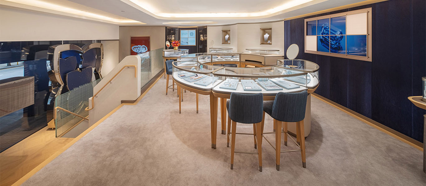 【2024】Brand Jeweler’s New Flagship Store Showcase Customization Project