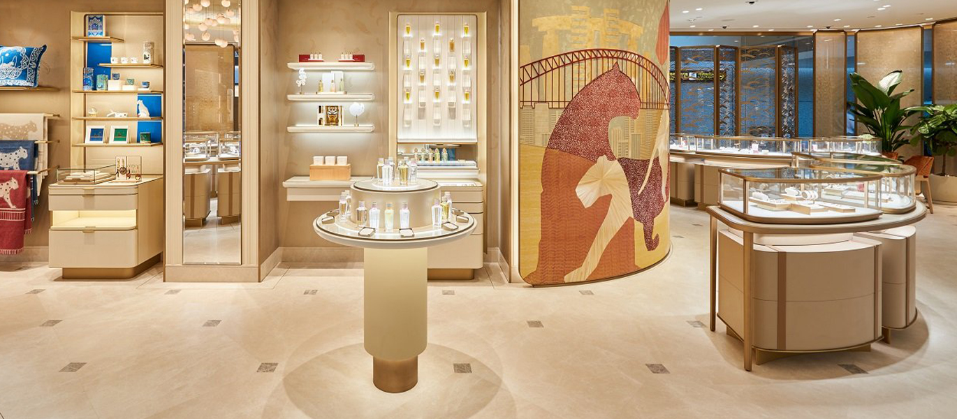 【2024】Luxury jewelry brand's new flagship store showcase design for high-end shopping malls