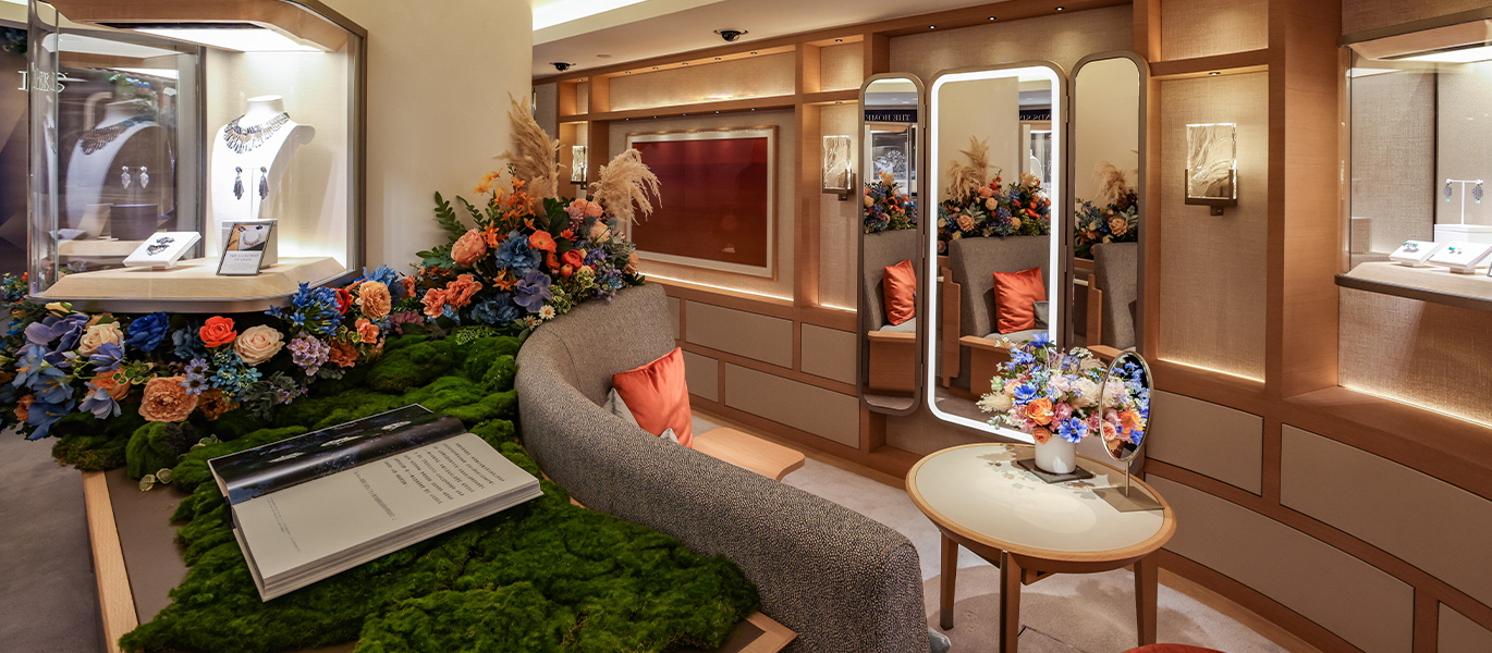 【Latest】 Luxury Customization of High-end Jewelry Brand’s New Store Showcase