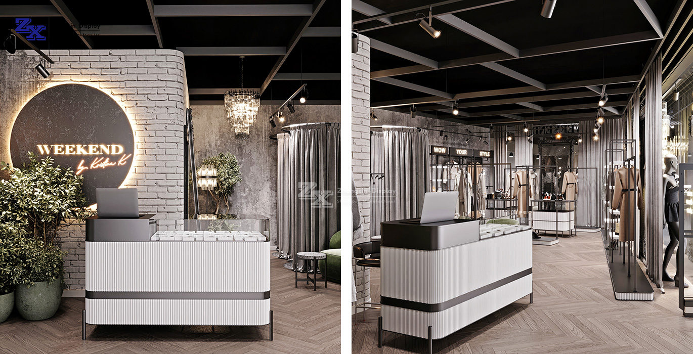 【 Australia 】 High-end women's clothing store design project