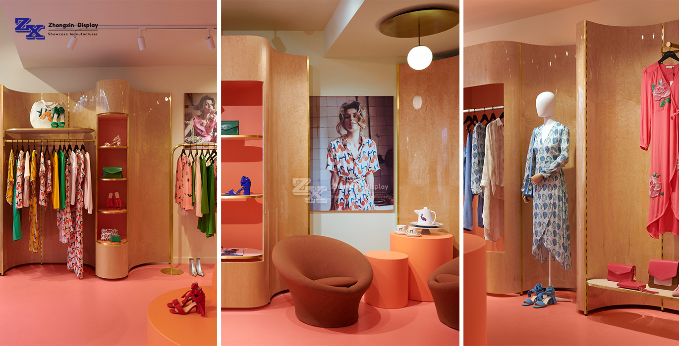 【 USA 】 Women's garments retail store high-end design showcase project