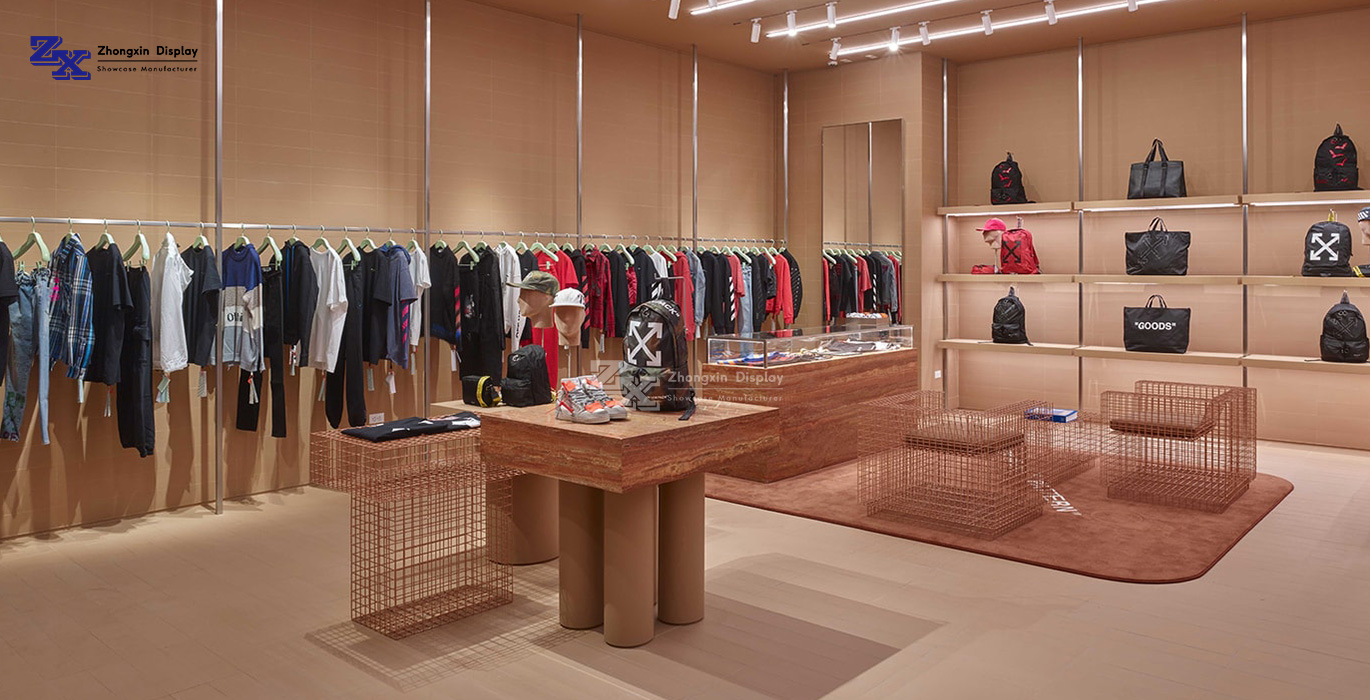 【 USA 】 High-end fashion clothing brand retail store showcase project (1)