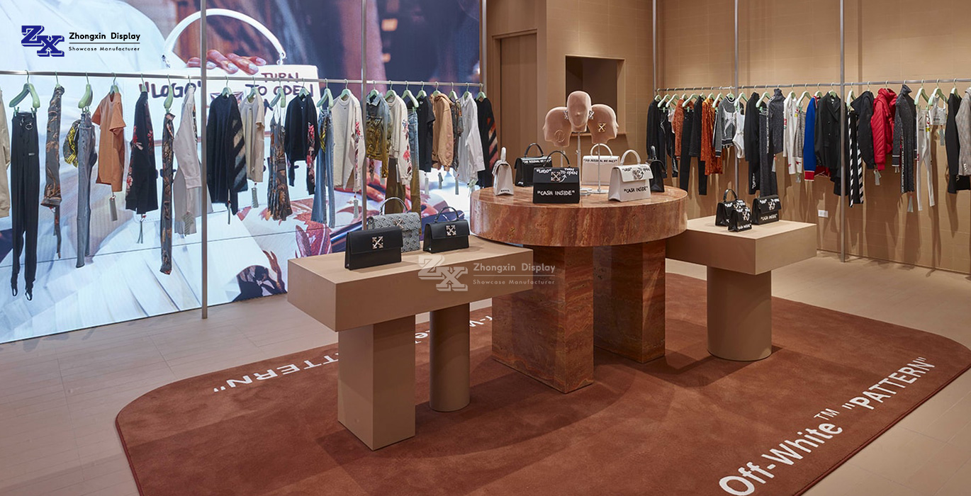 【 USA 】 High-end fashion clothing brand retail store showcase project