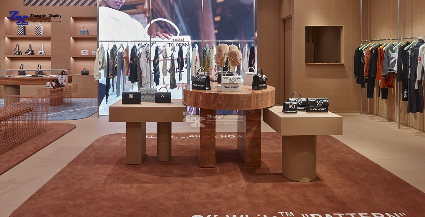 【 USA 】 High-end fashion clothing brand retail store showcase project