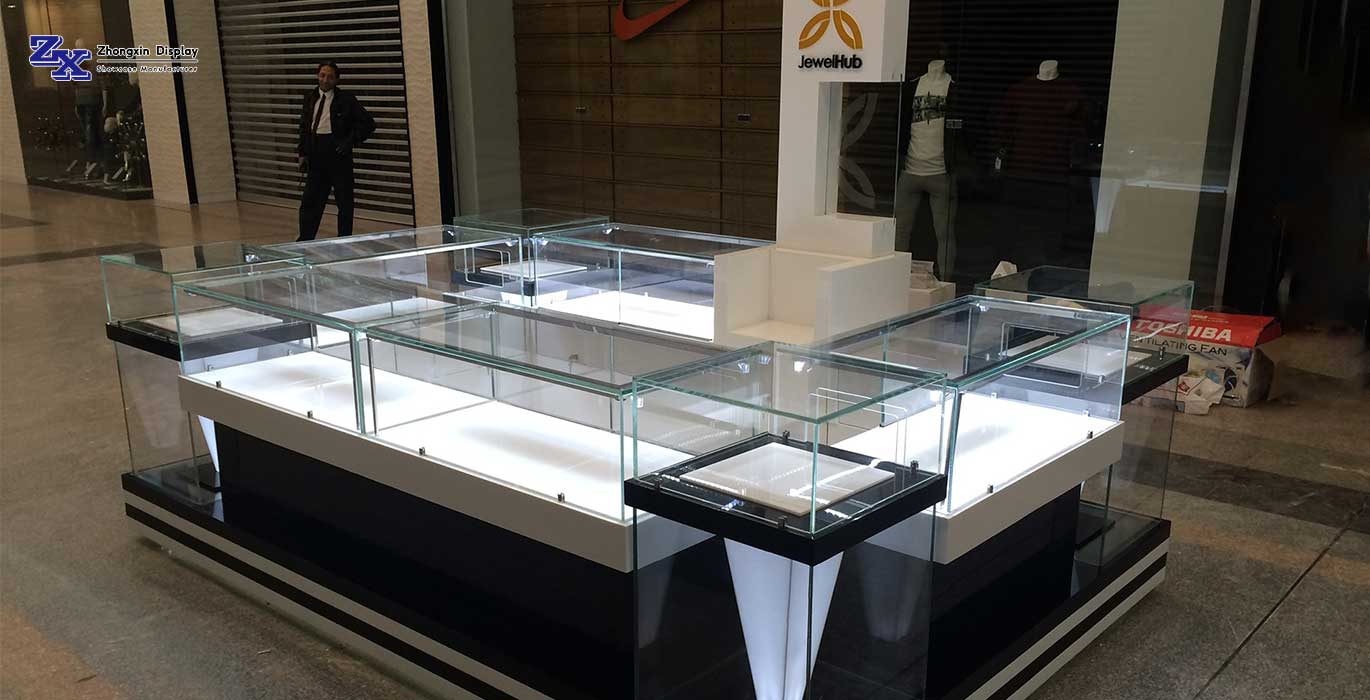 【Kuwait】Mall Jewelry Repair Kiosk Design & Jewelery Booth For Sale