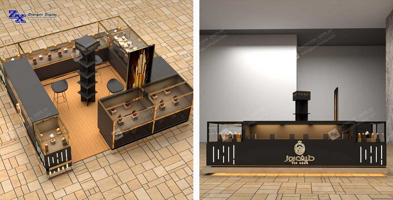 【Australia】Fantastic Perfume Kiosk Design Ideas Fragrance Booth Stand supplier