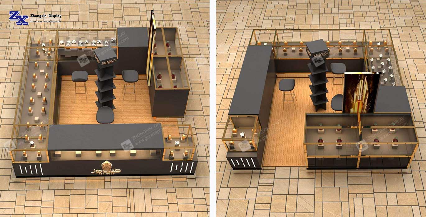 【Australia】Fantastic Perfume Kiosk Design Ideas Fragrance Booth Stand supplier