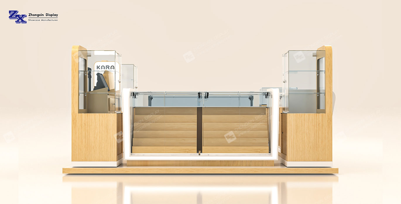 【Australia】Custom Design Food Retail Kiosk Chocolate Retail Booth Design