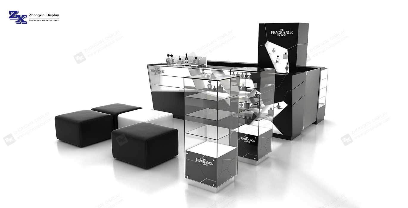 Shopping mall fragrance retail store-in-store design customization