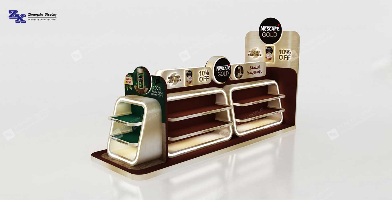 High Quality Commercial Coffee Kiosk Design Display Booth for Sale